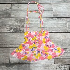 ILLA ILLA pastel floral top size small